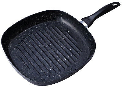 San Ignacio SG-6837 28cm Marble Coated Grill Pan Griddle Frying Pan Non Stick