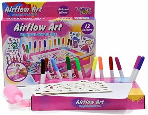 Children's Arts & Crafts - Air Blow Magical World Pen Set Educational Kids Art