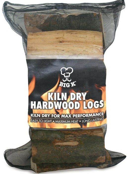 Big K Kiln Dried Hardwood Logs Premium Quality FSC Firewood 7kg Bag