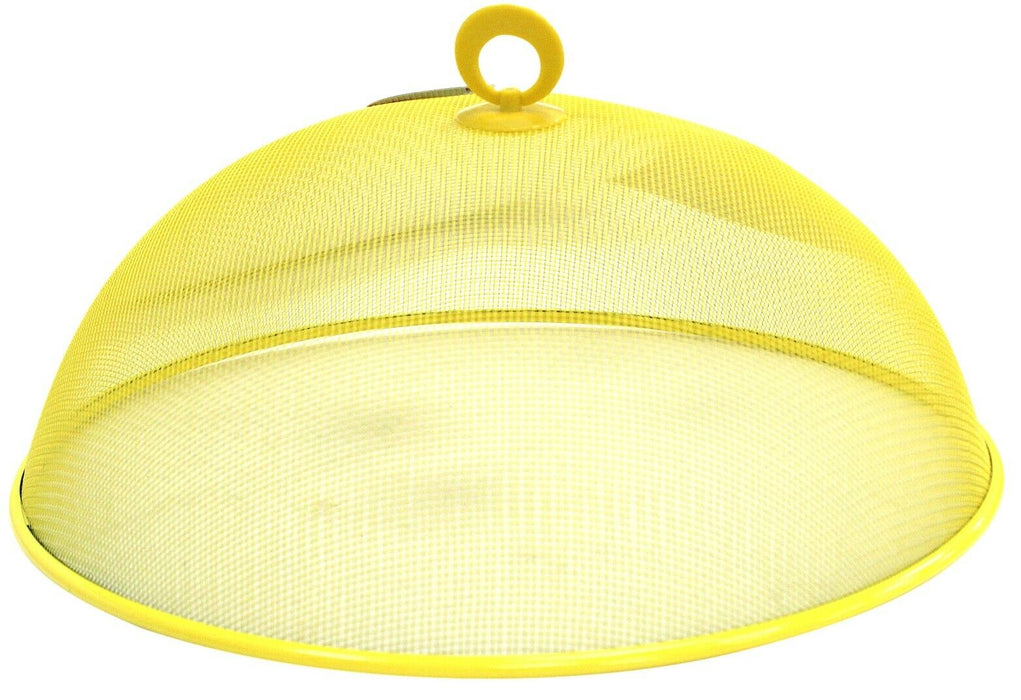 35cm Coloured Dome Mesh Outdoor Indoor Cake Cover Food Cover Net With Handle