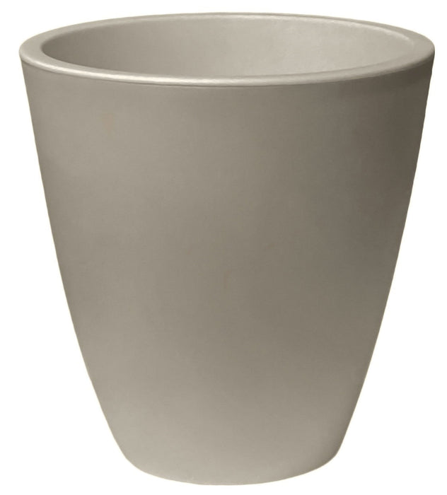Tall Round Windowsill Plant Pots Planters Light Blue White Blue Beige 29 cm