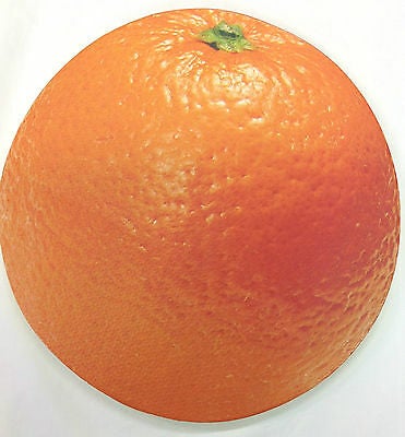40cm Orange-Shaped Foam Kneeling Pad 2cm Thick Garden Mat Knee Protector Cushion
