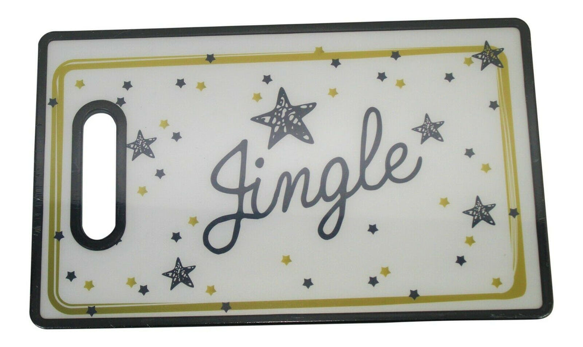 Chopping Board Christmas Theme - Festive Word Table Placemat Coaster Decoration