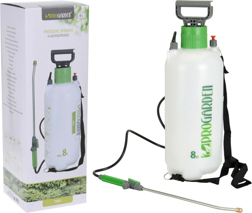 8 Litre Pressure Sprayer Weed Killer Sprayer 8L