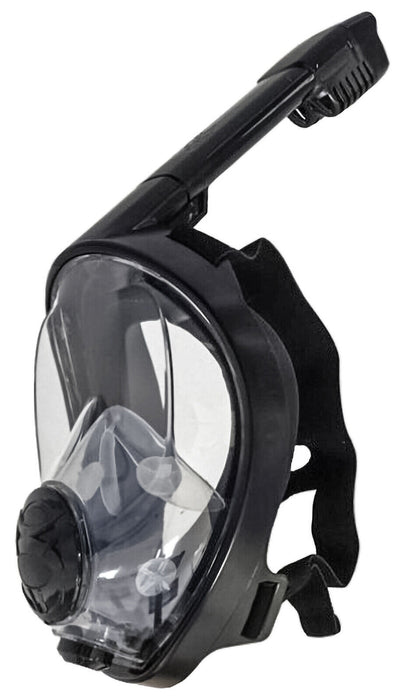 Full Face Snorkelling Mask 180° Vision Anti Fog Leak Proof Snorkel Mask Age 10+