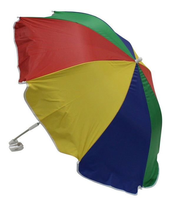 Beach Chair Umbrella Parasol Tilting Umbrella For Beach Chairs Bright Colours