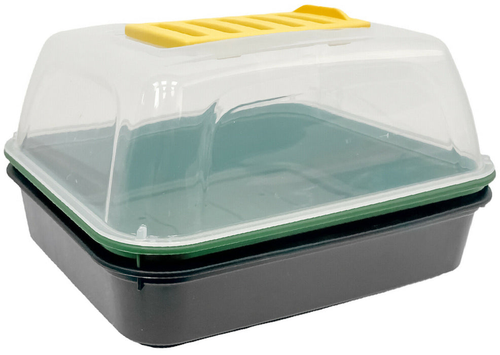 4x Small Plant Propagator Set Shatter Resistant Lid Seed Germination Plant Grow