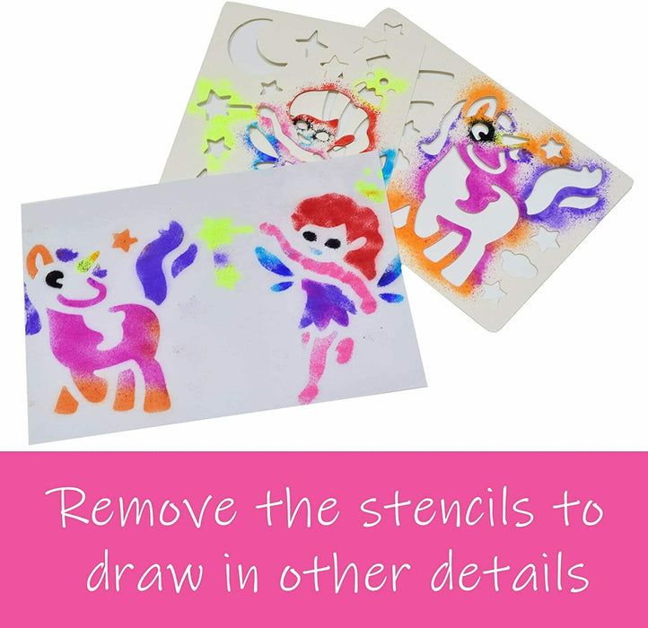 Airflow Art Magical World Pen Set 12 Colour Pens Airbrush Art Kids Arts & Crafts