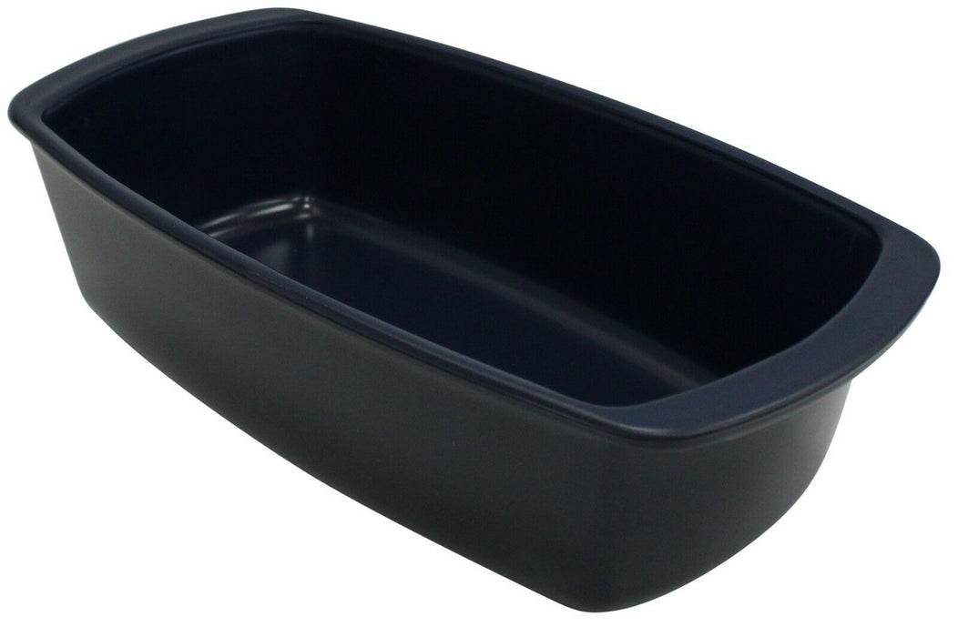 Seamless Cake Tin Large Glass Loaf Pan Rectangle Baking Tin Cake Tray 1.8 Litre