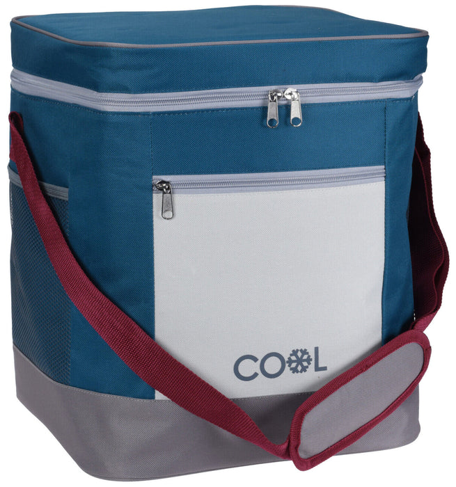 Large Insulated Cooler Bag 30L Food Storage Freezer Bag Camping Picnic Cool Bag