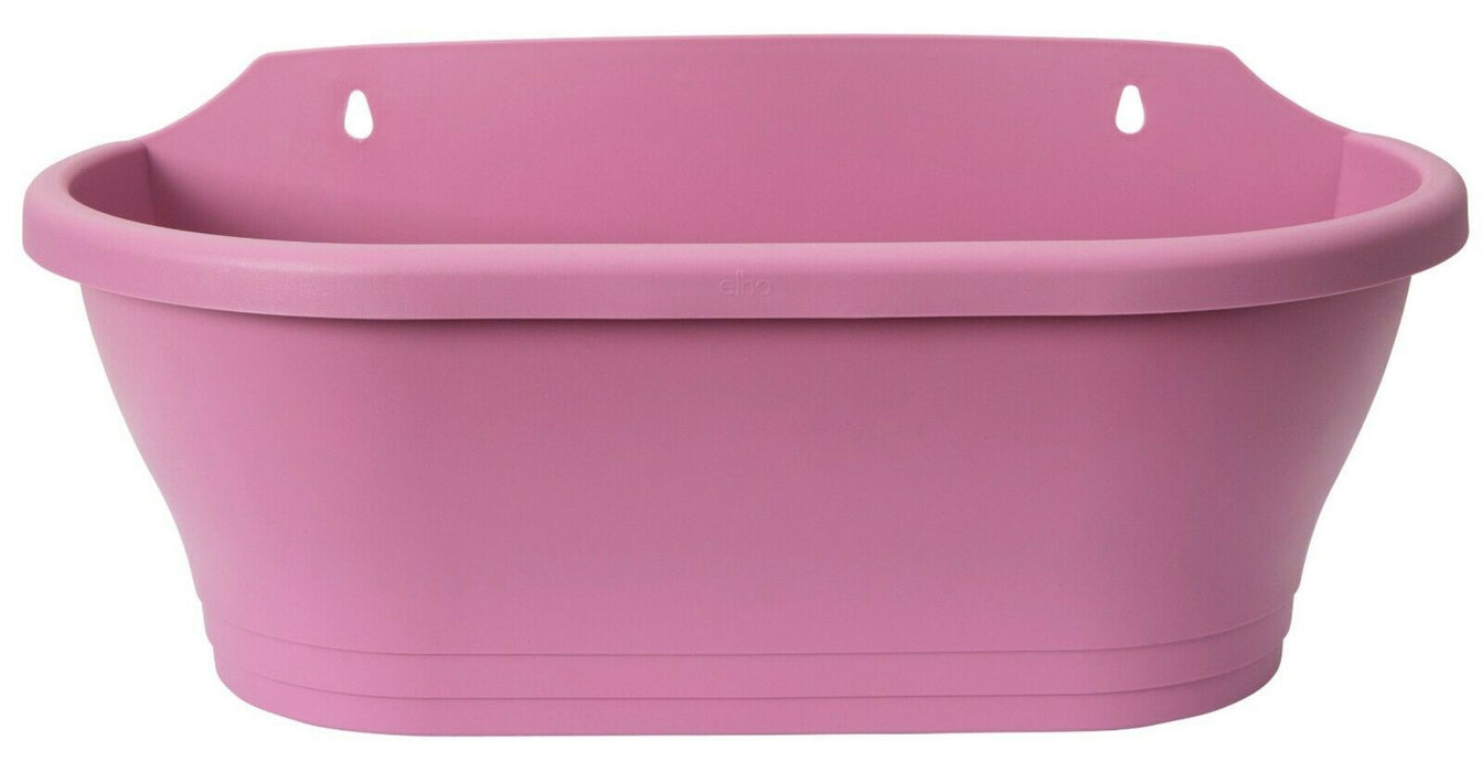 Elho Corsica Wall Planter Fence Planter Vivid Violet 39cm Bright Colour Planter