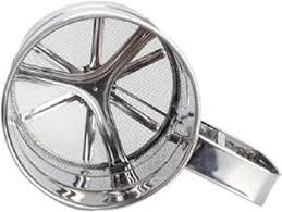 10cm Small Stainless Steel Fine Mesh Flour Sifter, Silver 250g Baking Accessory