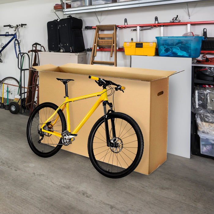 Large 145cm Double-Walled Bicycle Transport Box | Strong Flat-Pack Packaging Box