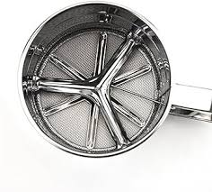 10cm Small Stainless Steel Fine Mesh Flour Sifter, Silver 250g Baking Accessory