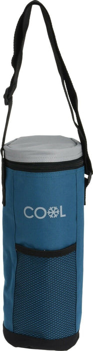1.5 Litre Insulated Bottle Cool Bag Zipped Drinks Carrier Wine Cooler Picnic Bag
