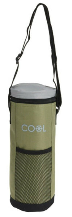 1.5 Litre Insulated Bottle Cool Bag Zipped Drinks Carrier Wine Cooler Picnic Bag