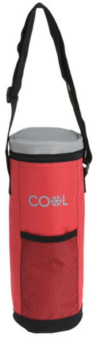 1.5 Litre Insulated Bottle Cool Bag Zipped Drinks Carrier Wine Cooler Picnic Bag