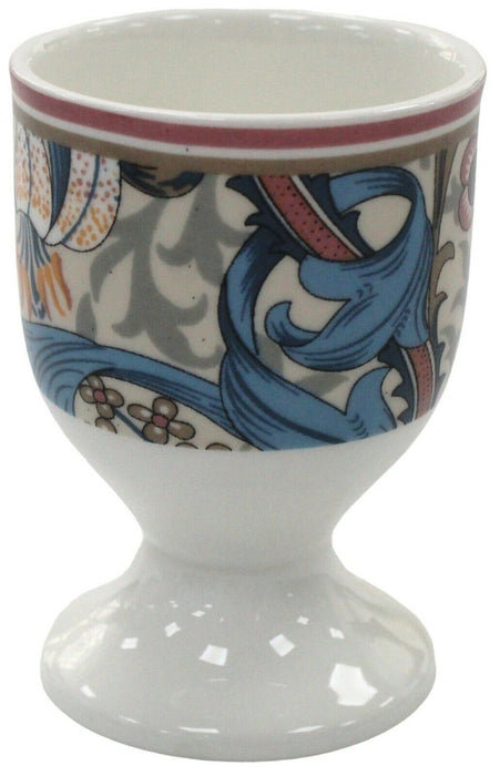 Leonardo Collection Set 4 China Egg Cups William Morris Golden Lily Floral