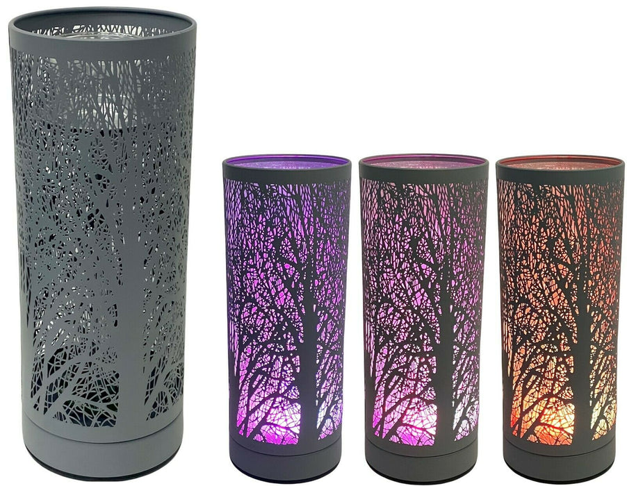 Light Up Aroma Lamp Wax Melt Oil Burner LED Colour Changing Fragrance Diffuser