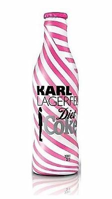 Karl Lagerfeld Diet Coke Bottle 2011 UK Limited Edition Coca Cola No. 2 (Stripe)