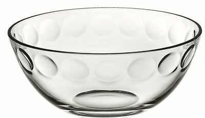 23.5cm Pois Bowl Glass Fruit Bowl Centrepiece Bowl Table Decoration