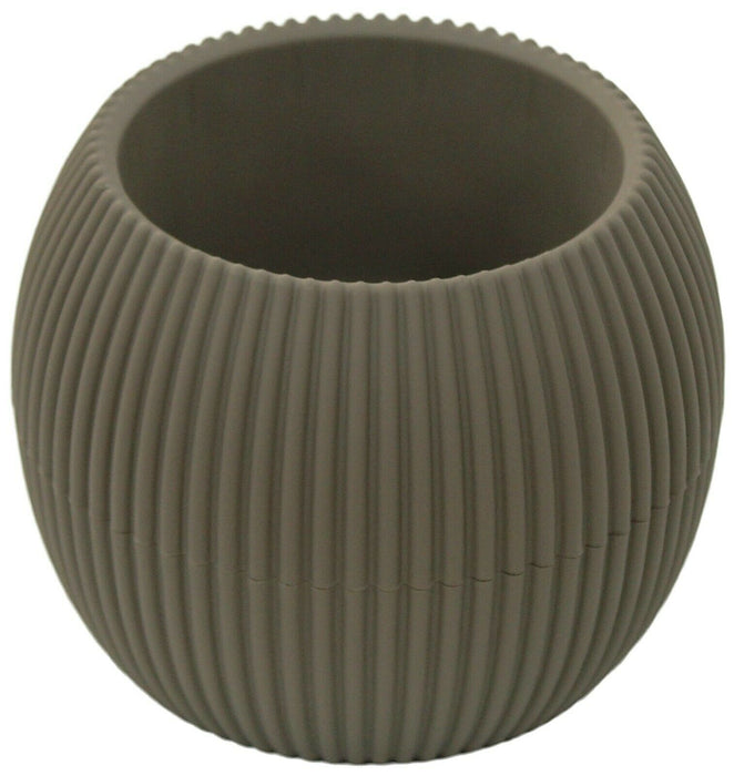 Small Rippled Plant Pots Flower Pot 14cm Indoor House Plant Pot Cactus Plants