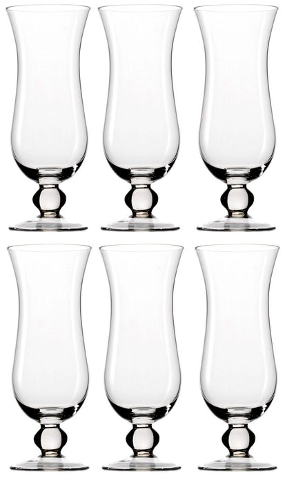 Stölzle Hurricane Acapulco Tall Trendy Cocktail Dinner Glasses 480ml Set of 6