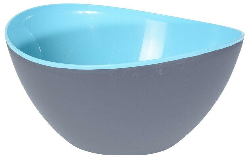 Large 3.4 Litre Plastic Mixing Bowls. In Pink Colour Green Or Blue Bowls