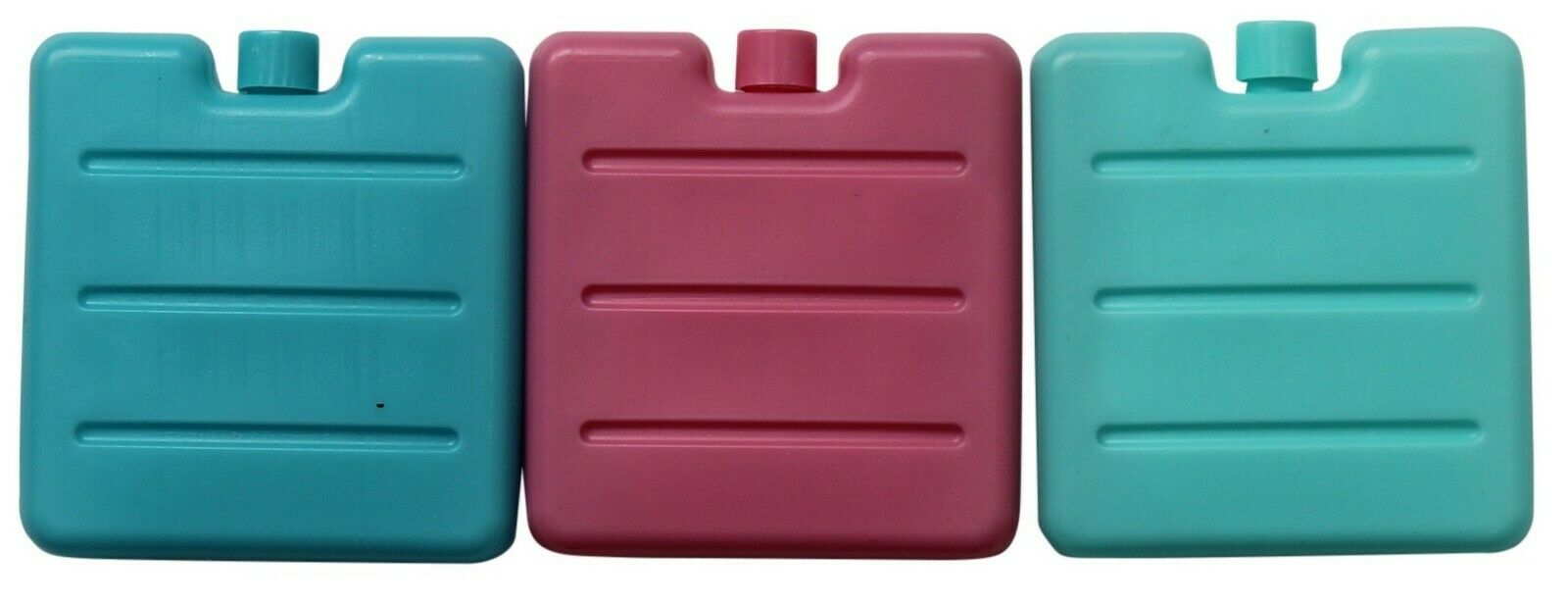 Set of 12 Mini Ice Packs Compact & Neat Bright Colours Freezer Blocks