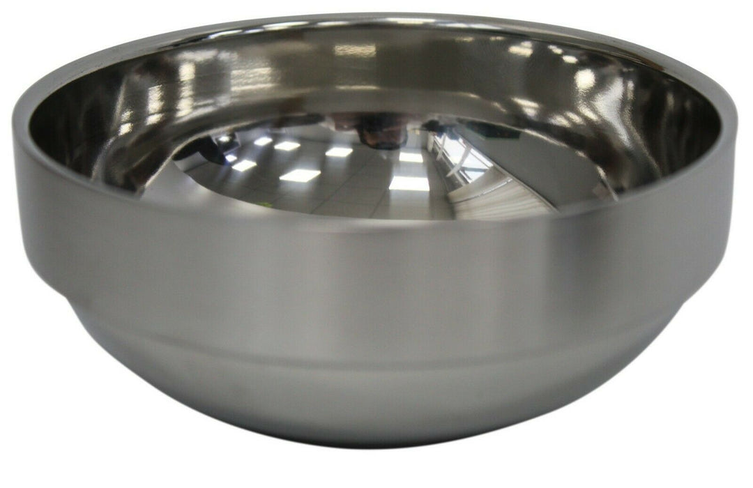 Stainless Steel Double Walled Bowl Soup Bowl Rice Bowl Salad or Ice Cream Bowl