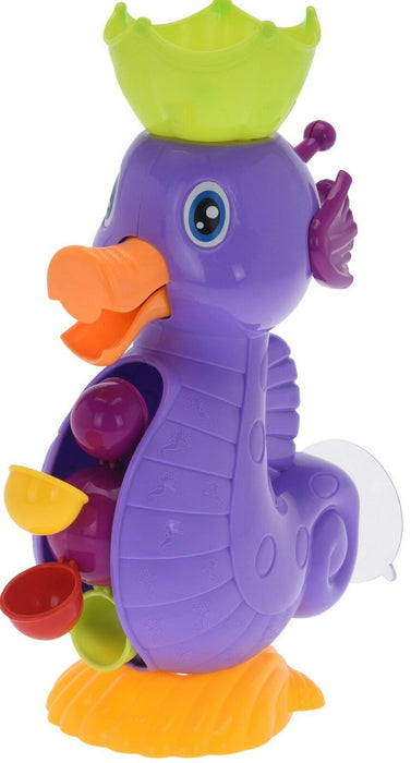 Duck Bath Toy Pour Water In to Duck Head And watch Toy Spinning With Suction Cup