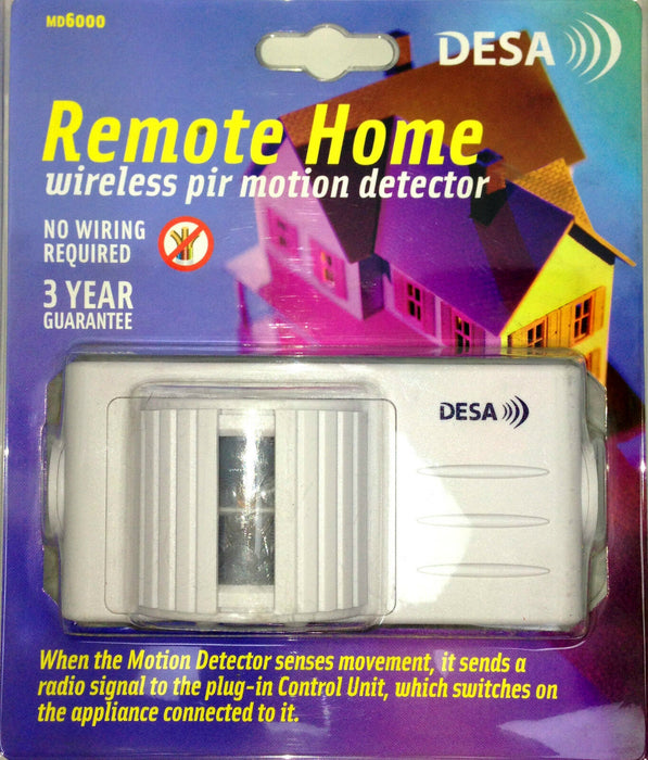 DESA Secure Wireless PIR Motion Sensor Remote Home