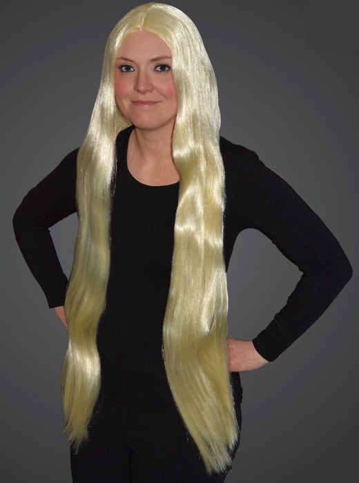 Women's 36" Long Blonde Wig | Natural Looking Wavy Hair for Dress-Up & Parties