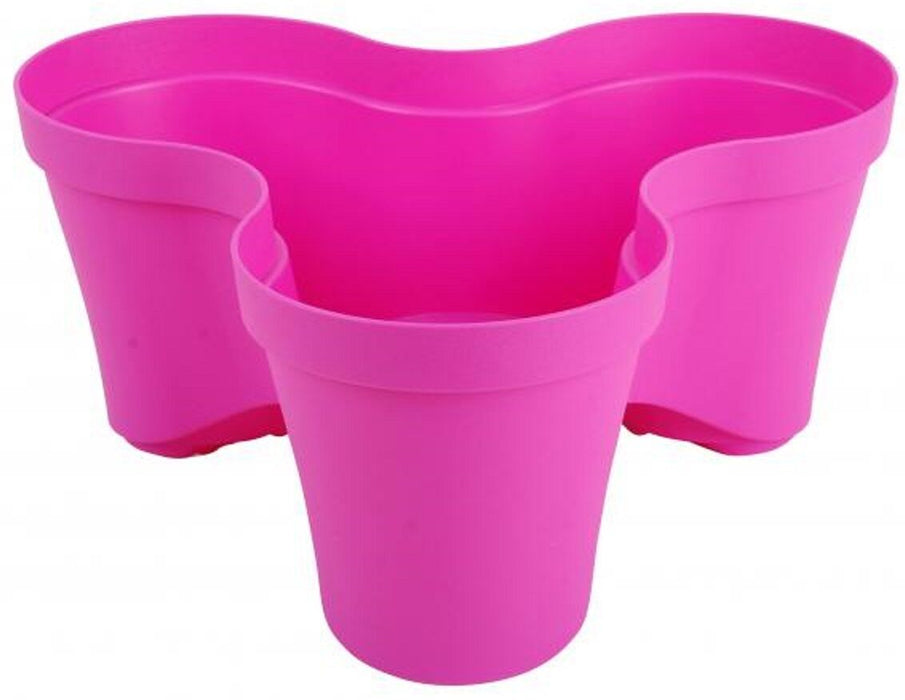 Sunny Days Stackable 8.8L Trio Triangular Polypropylene Planter