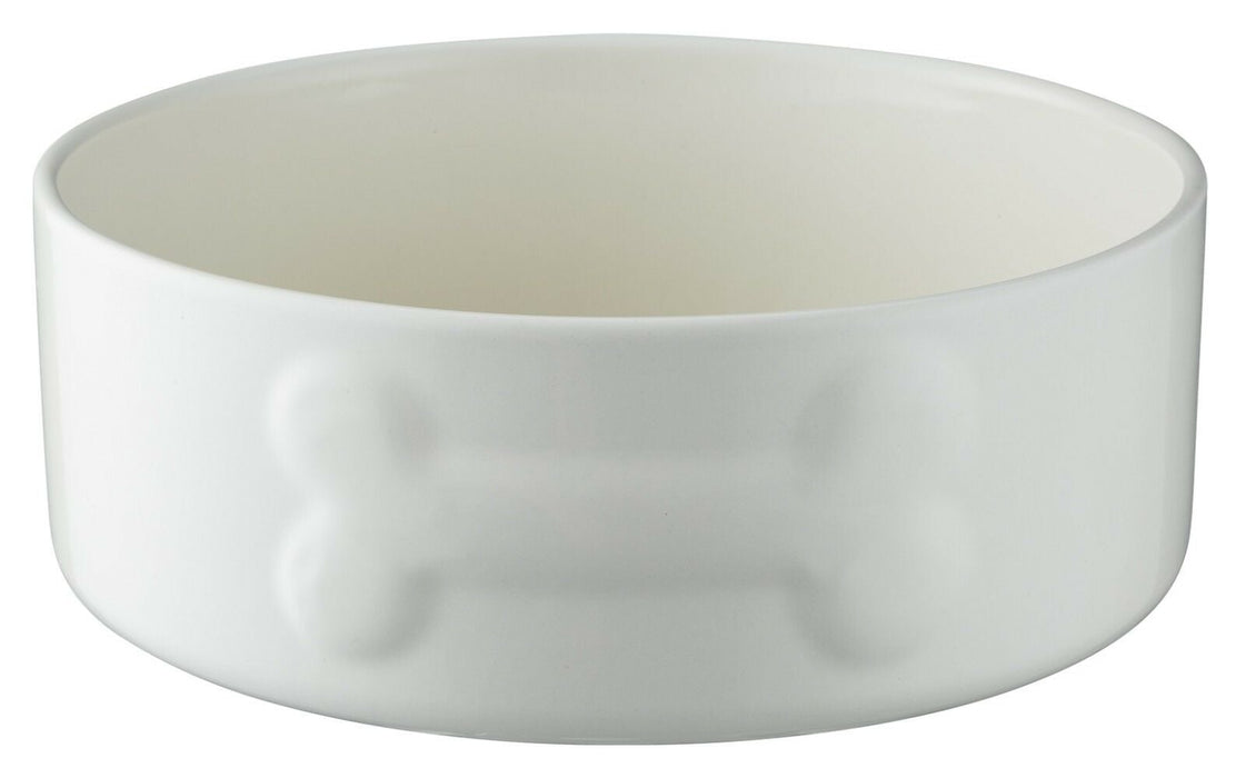 Mason Cash Ceramic Pet Bowl Dog Bowls Large & Medium 20cm & 15cm Pet Bowls