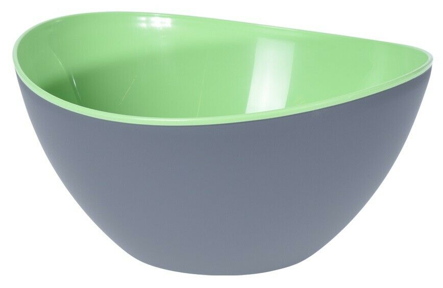 Large 3.4 Litre Plastic Mixing Bowls. In Pink Colour Green Or Blue Bowls