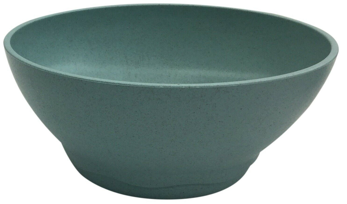 Set of 4 Blue Eco Friendly Wheat Fiber Cereal Bowls 500ml Soup Bowls