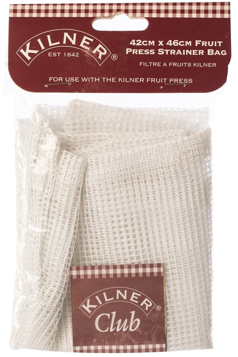Kilner Fruit Press Strainer Bag Heavy gauge nylon bag Wine Beer Sieve Filter