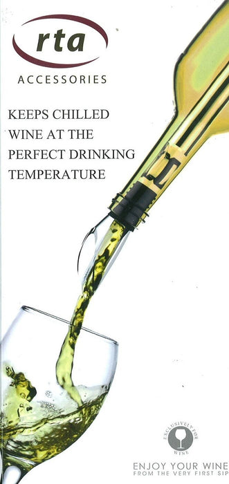 RTA Wine Chill Rod Wine Pourer & Aerator  3 in 1 Wine Accessory