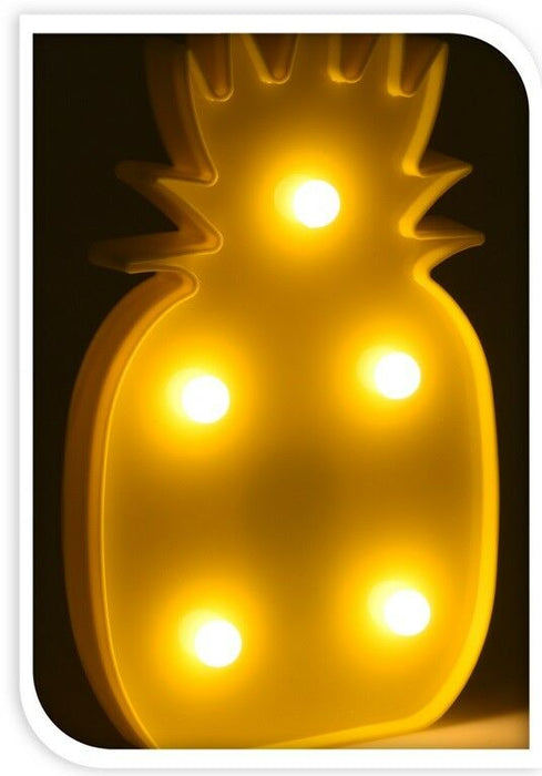 Led Party Lighting Battery Operated Led Lights in Fun Shapes, Palm Pineapple