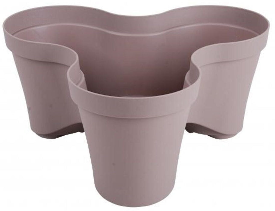 Sunny Days Stackable 8.8L Trio Triangular Polypropylene Planter