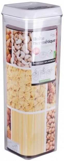Airtight Stackable Square Food Storage Jars Canisters Containers