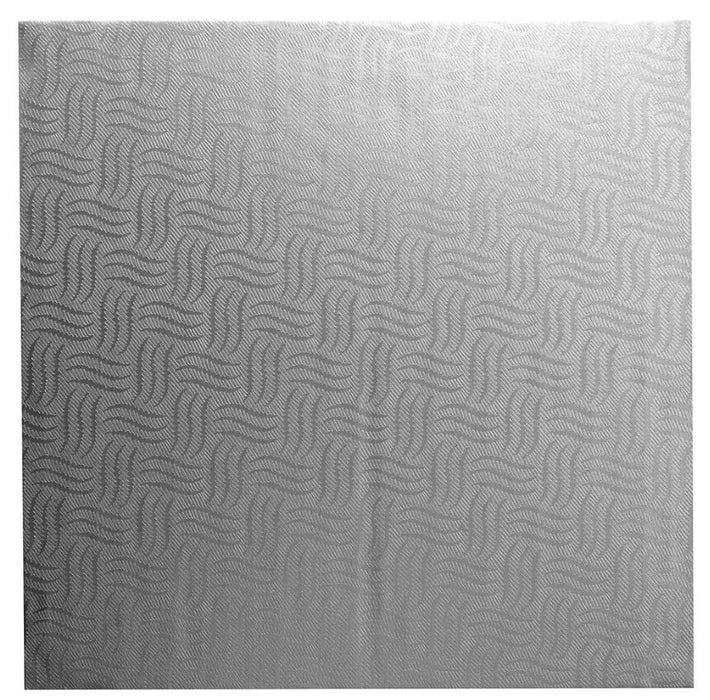 Pack Of 6 Mason Cash Silver Square 20cm 8" 12 mm Thick Cake Boards Base Drum