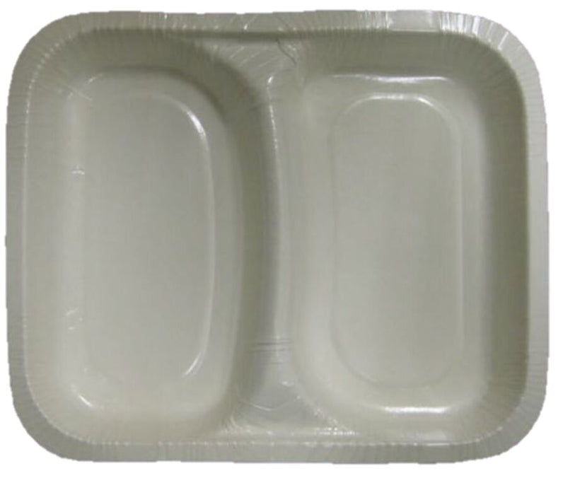 50 Disposable Microwave Containers Double compartment only 10p Each