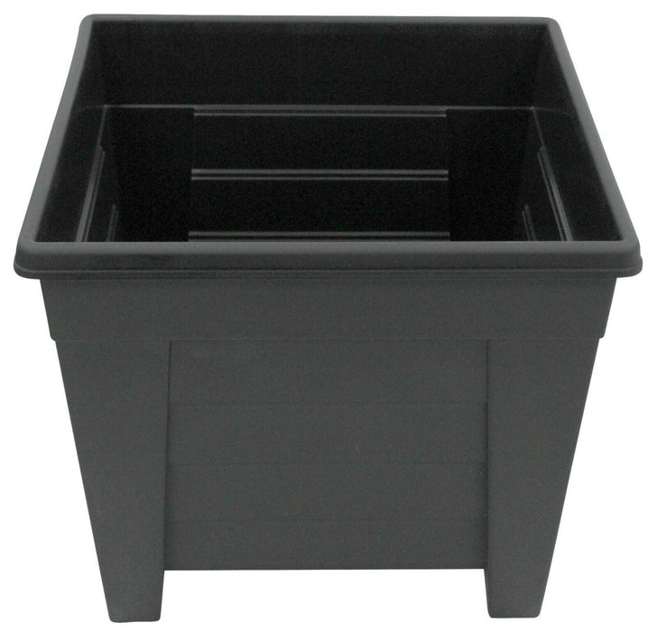 Large 32cm Square Garden Planter Plant Pot Plastic Trough Raised Planter