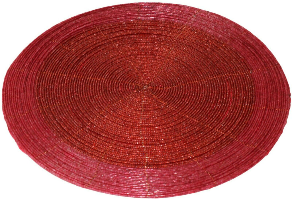 Placemat Charger Coaster - Gold Black Silver Red Bronze Table Setting Tablemat