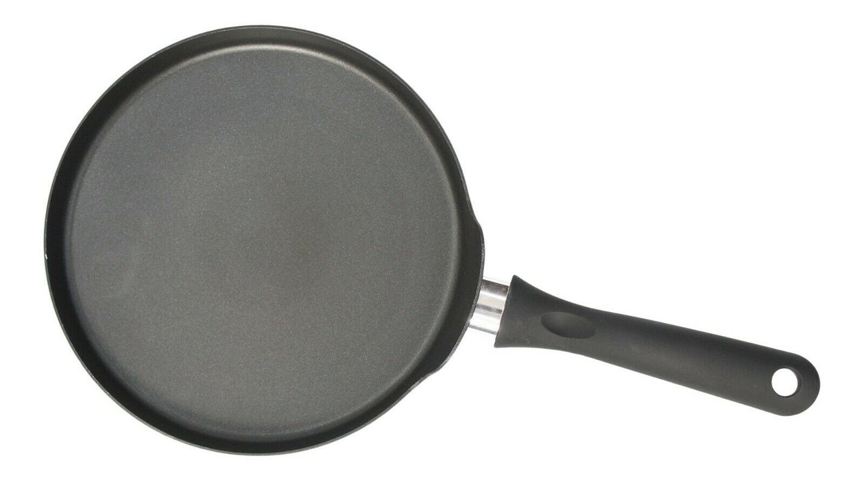 25cm Non-Stick Deluxe Crepe Pan Shallow Frying Pan Pancake Pan Induction Pan