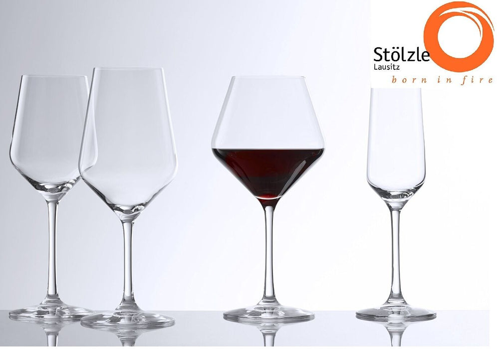 Stölzle Set of 6 Red Wine Glasses White Wine Glasses Champagne Flutes Glass