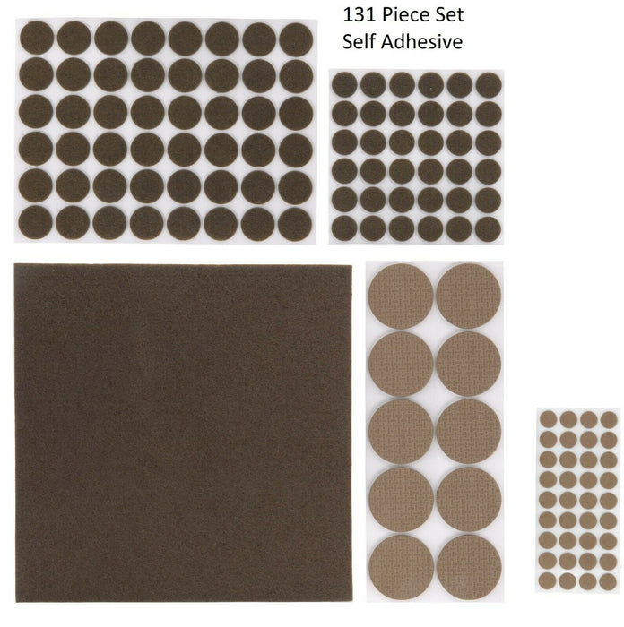 131 Piece Self Adhesive Felt Protective Pads Furniture Pads Laminate Flooring