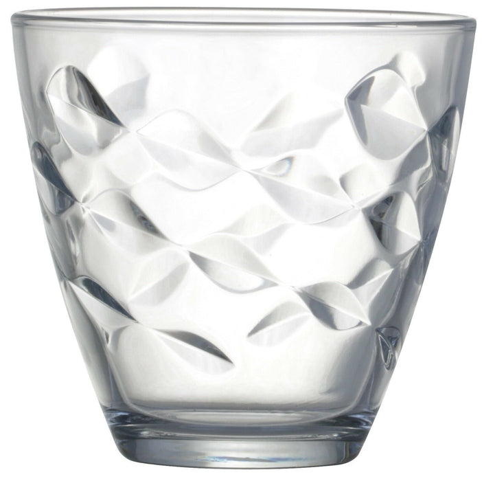 Bormioli Glass Tumbler Set Stackable Juice Water Glasses Set of 6
